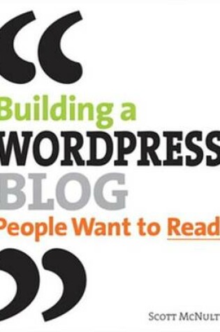 Cover of Building a WordPress Blog People Want to Read