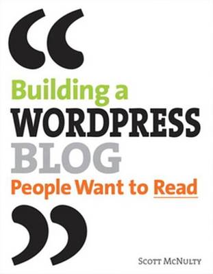 Book cover for Building a WordPress Blog People Want to Read