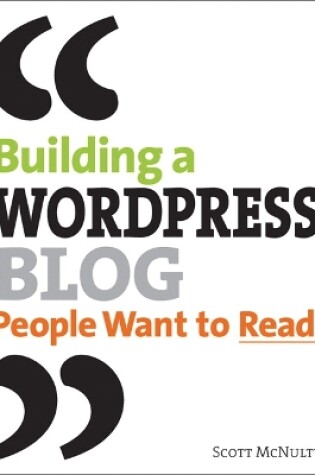 Cover of Building a WordPress Blog People Want to Read