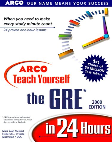 Book cover for Gre in 24 Hours