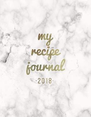 Book cover for Recipe Journal 2018