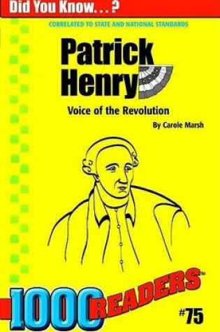 Cover of Patrick Henry