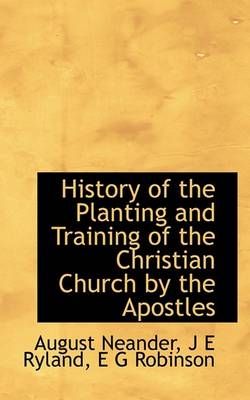 Book cover for History of the Planting and Training of the Christian Church by the Apostles