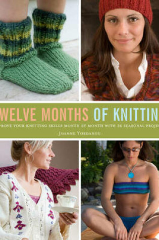 Cover of Twelve Months of Knitting
