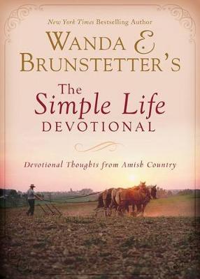 Book cover for Wanda E. Brunstetter's the Simple Life Devotional