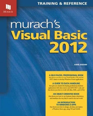 Book cover for Murachs Visual Basic 2012