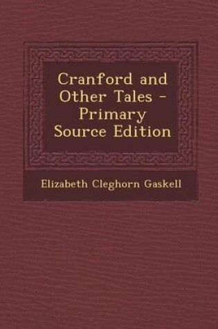 Cover of Cranford and Other Tales