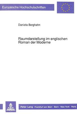 Cover of Raumdarstellung Im Englischen Roman Der Moderne