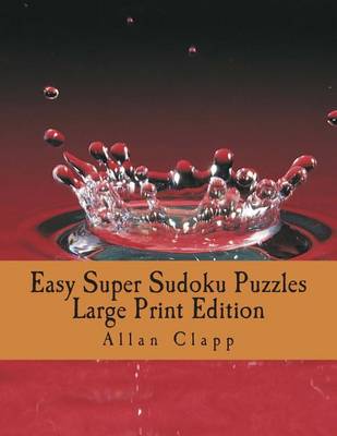 Book cover for Easy Super Sudoku Puzzles