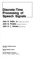 Book cover for Discrete-Time Processing of Speech Signals