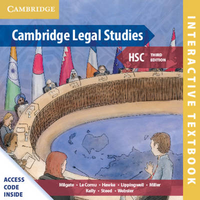 Book cover for Cambridge HSC Legal Studies Interactive Textbook