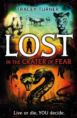 Book cover for Lost... In the Crater of Fear