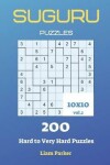 Book cover for Suguru Puzzles - 200 Hard to Very Hard Puzzles 10x10 vol.2