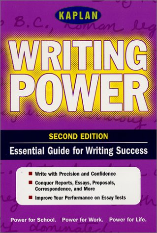 Book cover for Kaplan Writing Power, Second Edition