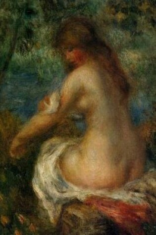 Cover of 150 page lined journal Bather, 1905 Pierre Auguste Renoir