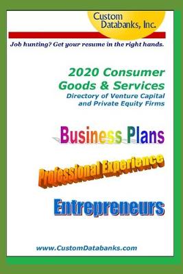 Book cover for 2020 Consumer Goods & Services Directory of Venture Capital and Private Equity Firms