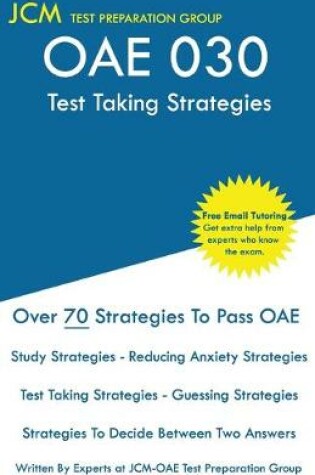 Cover of OAE 030 Test Taking Strategies