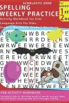 Book cover for Spelling Weekly Practice for 1st 2nd Grades, Activity Workbook for Kids, Language Arts For Kids