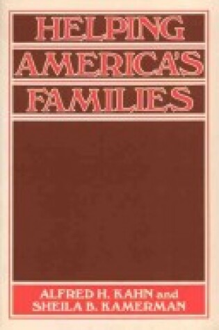 Cover of Helping America′s Families