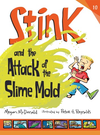 Book cover for Stink and the Attack of the Slime Mold