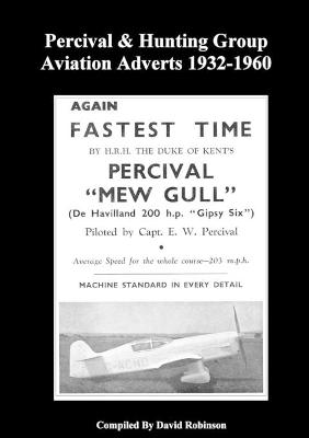 Book cover for Percival & Hunting Group Aviation Adverts 1932-1960