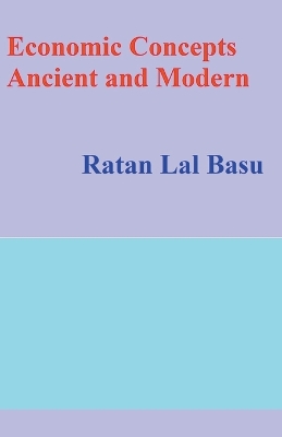 Book cover for Economic Concepts Ancient and Modern