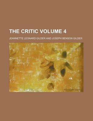 Book cover for The Critic Volume 4