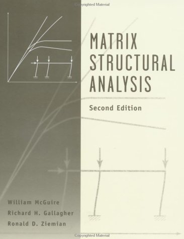 Book cover for Matrix Structural Analysis