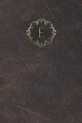 Book cover for Monogram "E" Blank Book