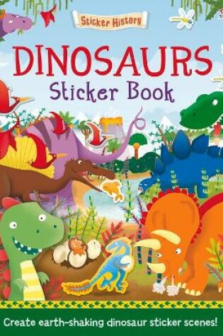 Cover of Dinosaurs Sticker Book
