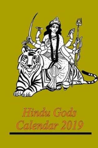 Cover of Hindu Gods Calendar 2019