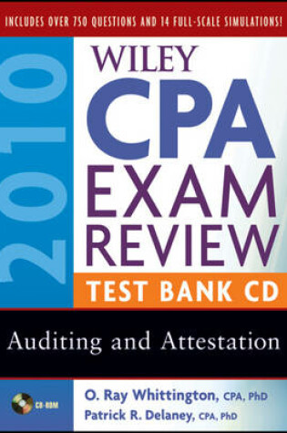 Cover of Wiley CPA Exam Review 2010 Test Bank