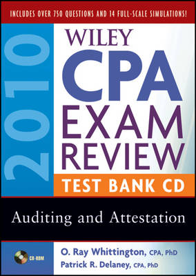 Book cover for Wiley CPA Exam Review 2010 Test Bank