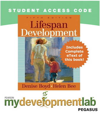 Book cover for MyLab Human Development Pegasus with Pearson eText -- Standalone Access Card -- for Lifespan Development