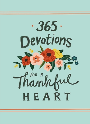 Book cover for 365 Devotions for a Thankful Heart