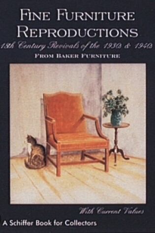 Cover of Fine Furniture Reproductions