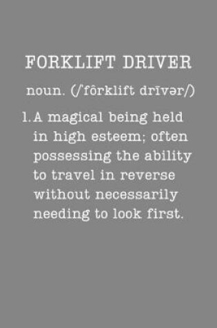 Cover of Forklift Driver