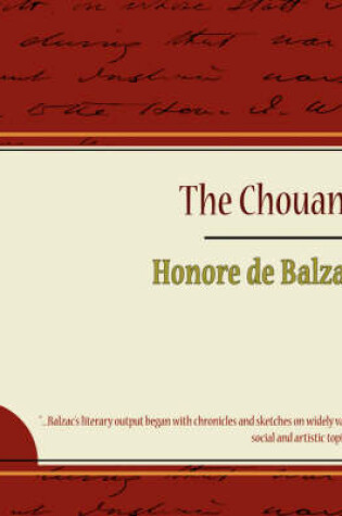 Cover of The Chouans - Honore de Balzac