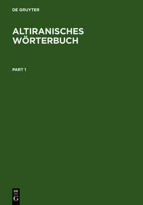 Cover of Altiranisches Wörterbuch