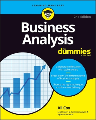 Book cover for Business Analysis For Dummies
