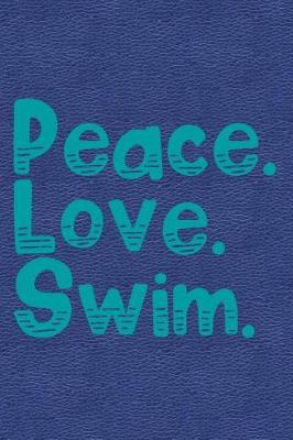 Book cover for Peace Love Swim