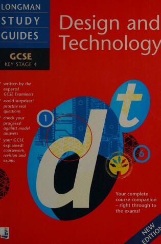 Cover of Longman GCSE Study Guide: Design and Technology New Edition