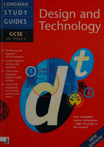 Book cover for Longman GCSE Study Guide: Design and Technology New Edition