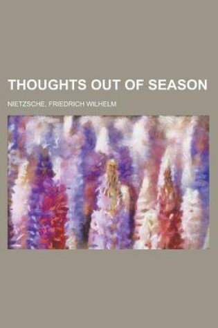 Cover of Thoughts Out of Season Volume II