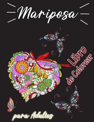 Book cover for Libro de Colorear de Mariposas para Adultos