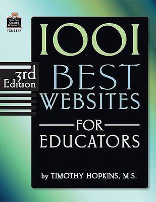 Book cover for 1001 Best Websites for Educators, 3rd Edition