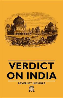 Book cover for Verdict on India