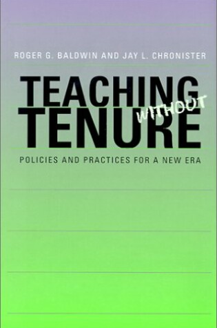 Cover of Teaching without Tenure