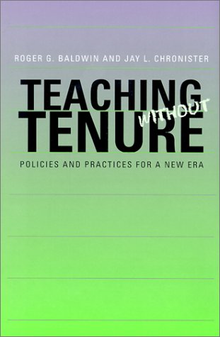 Book cover for Teaching without Tenure