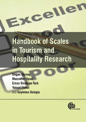 Book cover for Handbook of Scales in Tourism and Hospitality Research